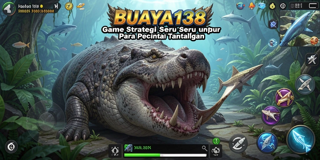 Tampilan gameplay BUAYA138 yang menegangkan dan mendebarkan.