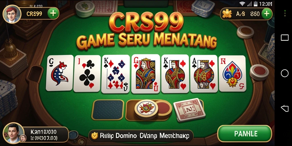 Tampilan gameplay seru dari CRS99 dengan efek visual menarik.