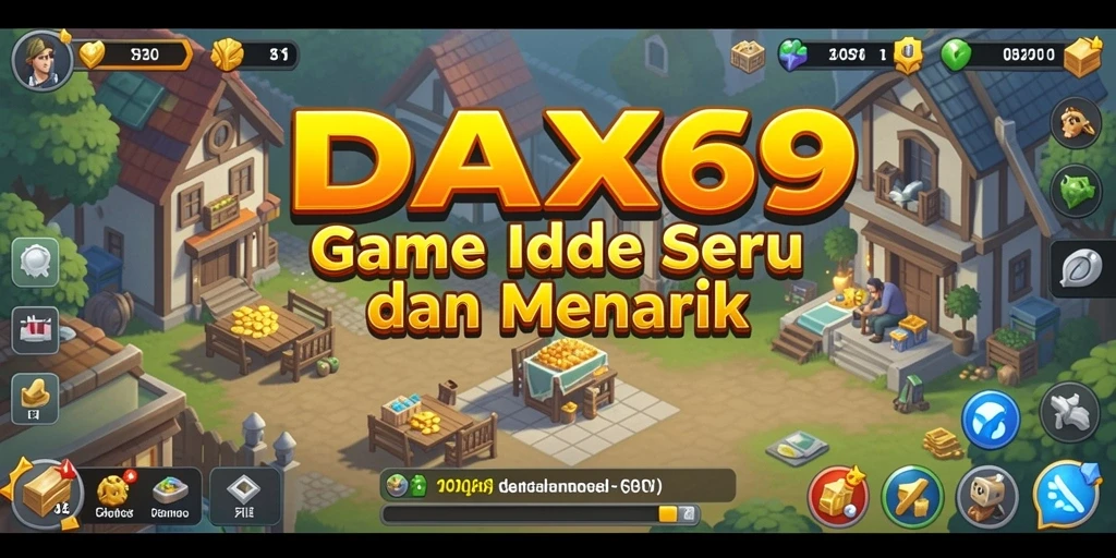 Tangkapan layar menampilkan gameplay seru DAX69 dalam kategori Idle.